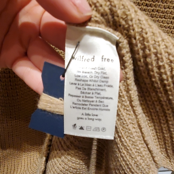 Tan Turtleneck Dress - Picture 3 of 4